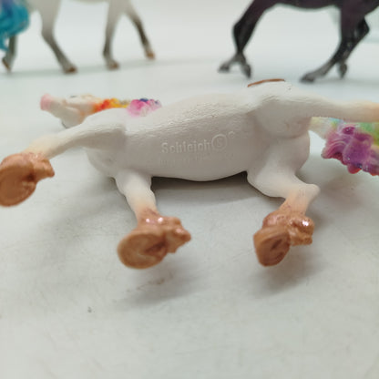 Schleich Bundle Pferde Einhorn 4er gebraucht ab 3 4 5 Jahre | ✅ geprüft 