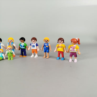 Playmobil Figuren Set von 19 Minifiguren – verschiedene Outfits & Zubehör