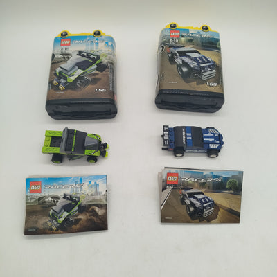 LEGO Bundle Racers 8192 8194 Set von 2PKW,gebraucht,ab 6 7 8 Jahre | ✅ geprüft 
