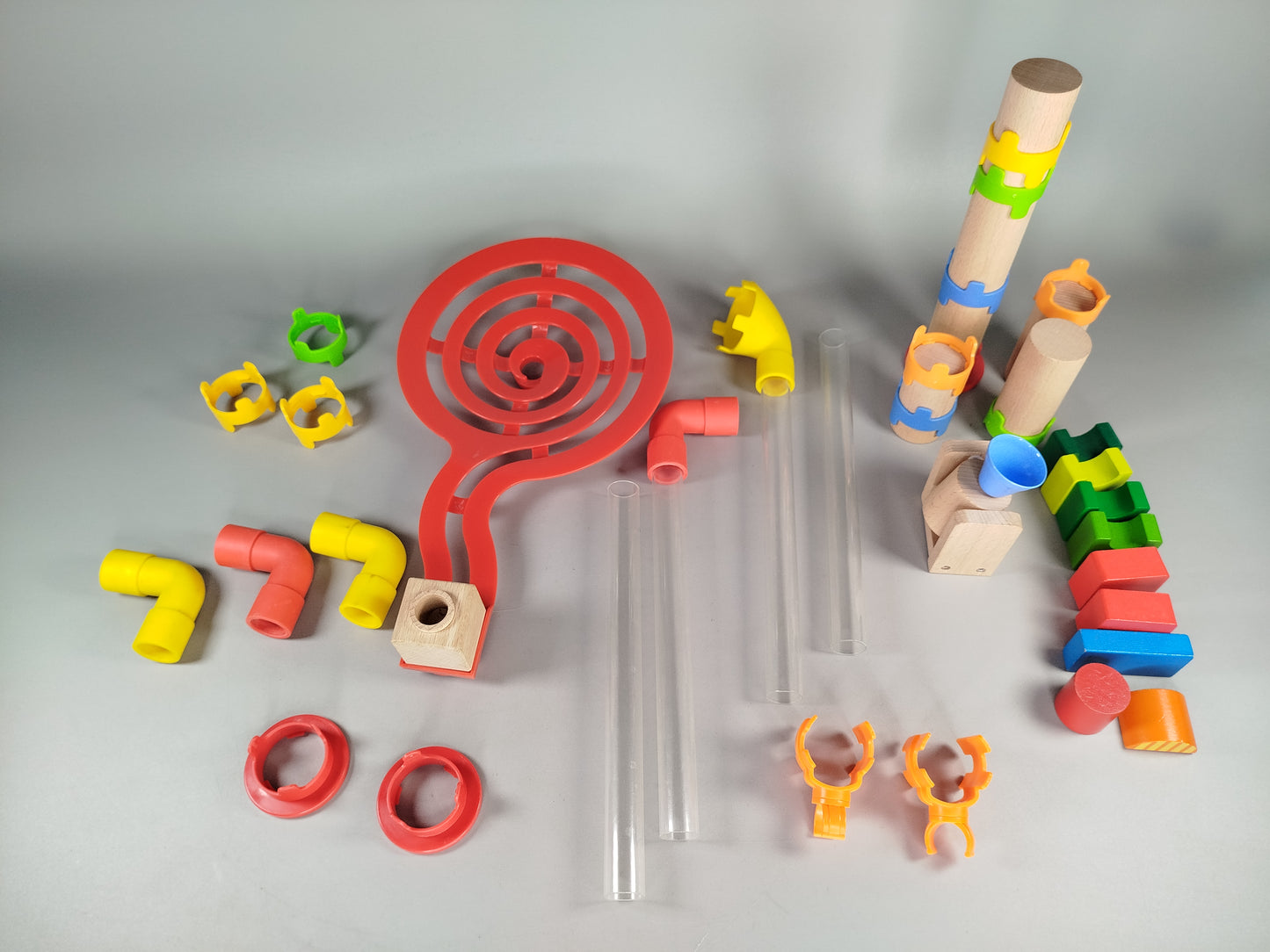 Playtive Junior Kugelbahn Set mit Plastikteilen, sehr guter Zustand