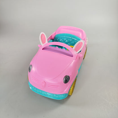 Puppenhaus & Figuren Konvolut - Spielplatz, Puppen, Auto, bunt gemischt