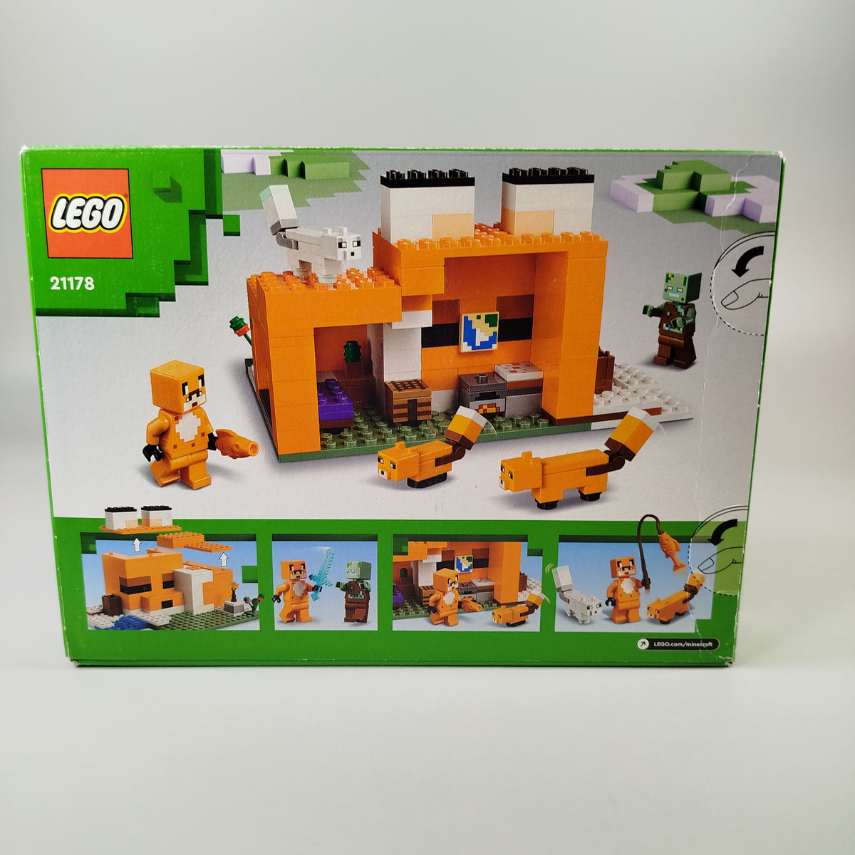 LEGO Minecraft The Fox Lodge 21178 Bauset, Neuwertig, ab 6 7 8 Jahre