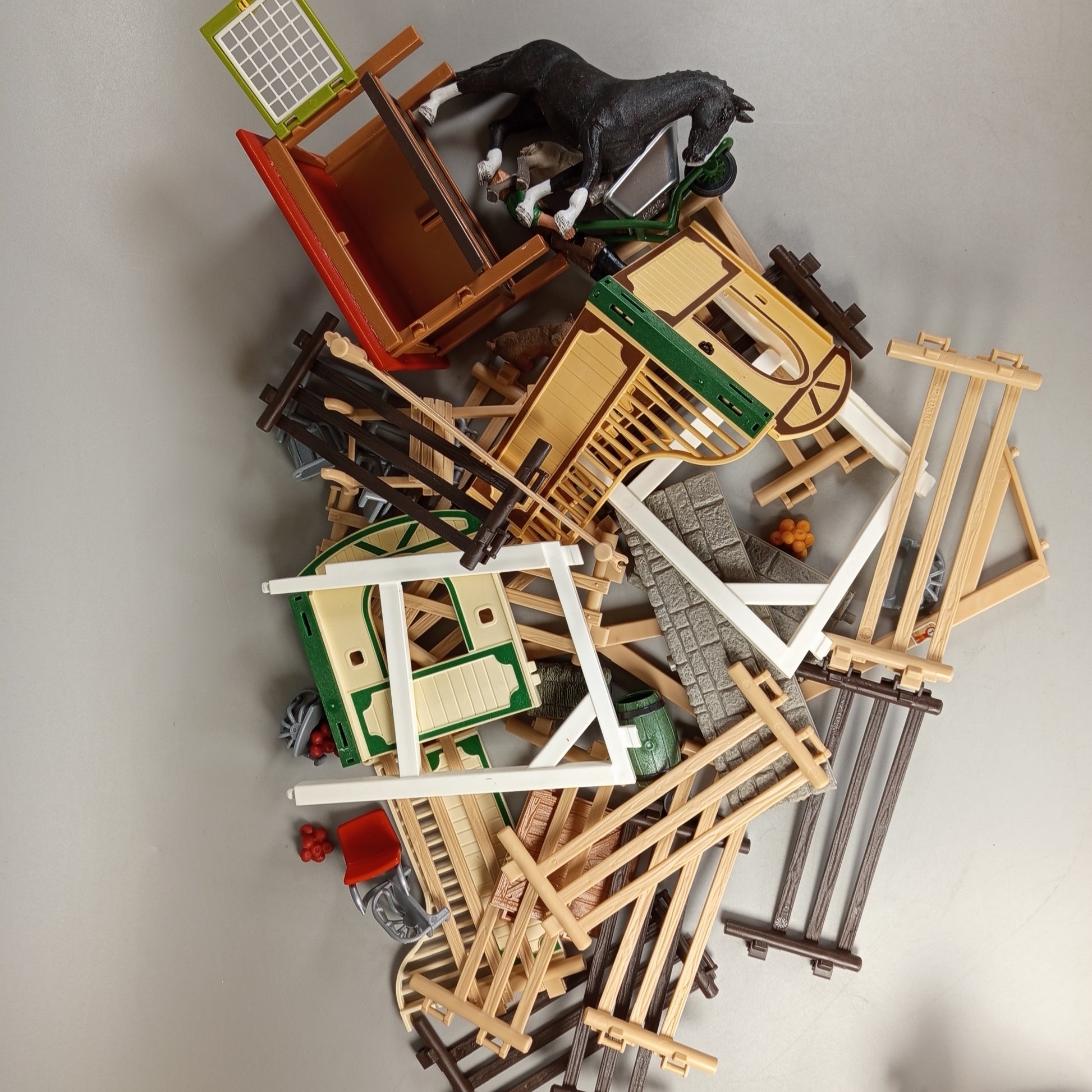 Schleich Reiterspielset Stall, gebraucht, ab 3 4 5 Jahre | ✅ geprüft 