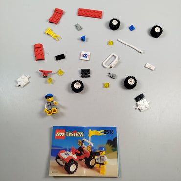 LEGO System Baja Buggy(6518), Front Schaufelbagger(6474)
