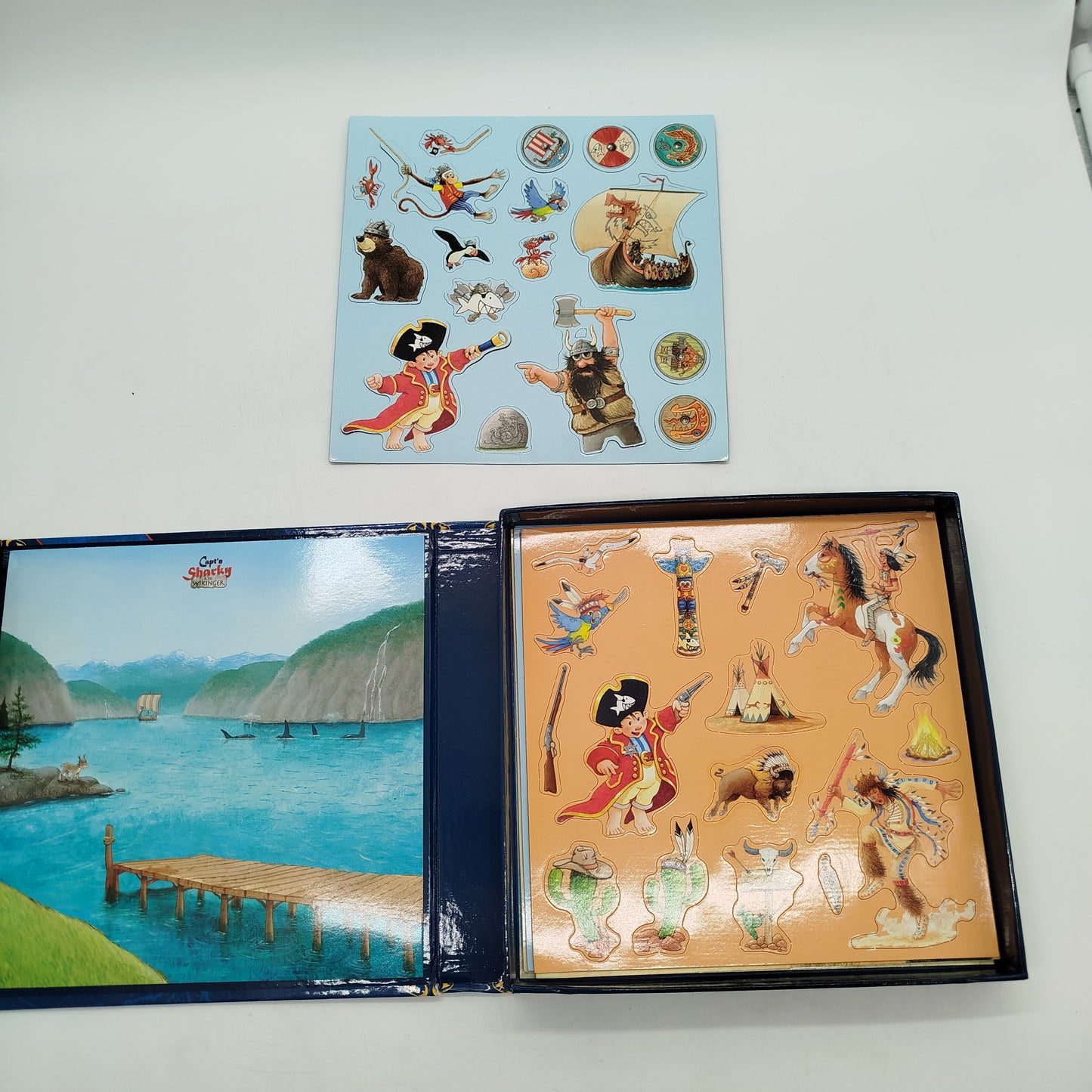 Die Spiegelburg Capt'n Sharkys Abenteuer Spielmappe Neuwertig 14782