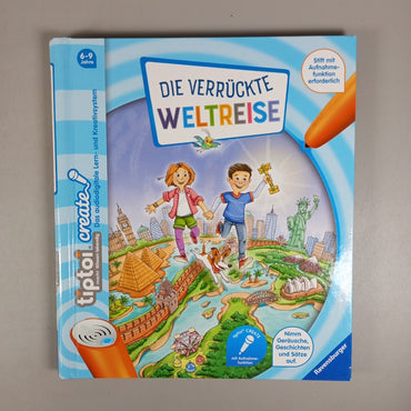 Ravensburger tiptoi Lernspiel-Set – Dein Körper & Du, Die verrückte Weltreise