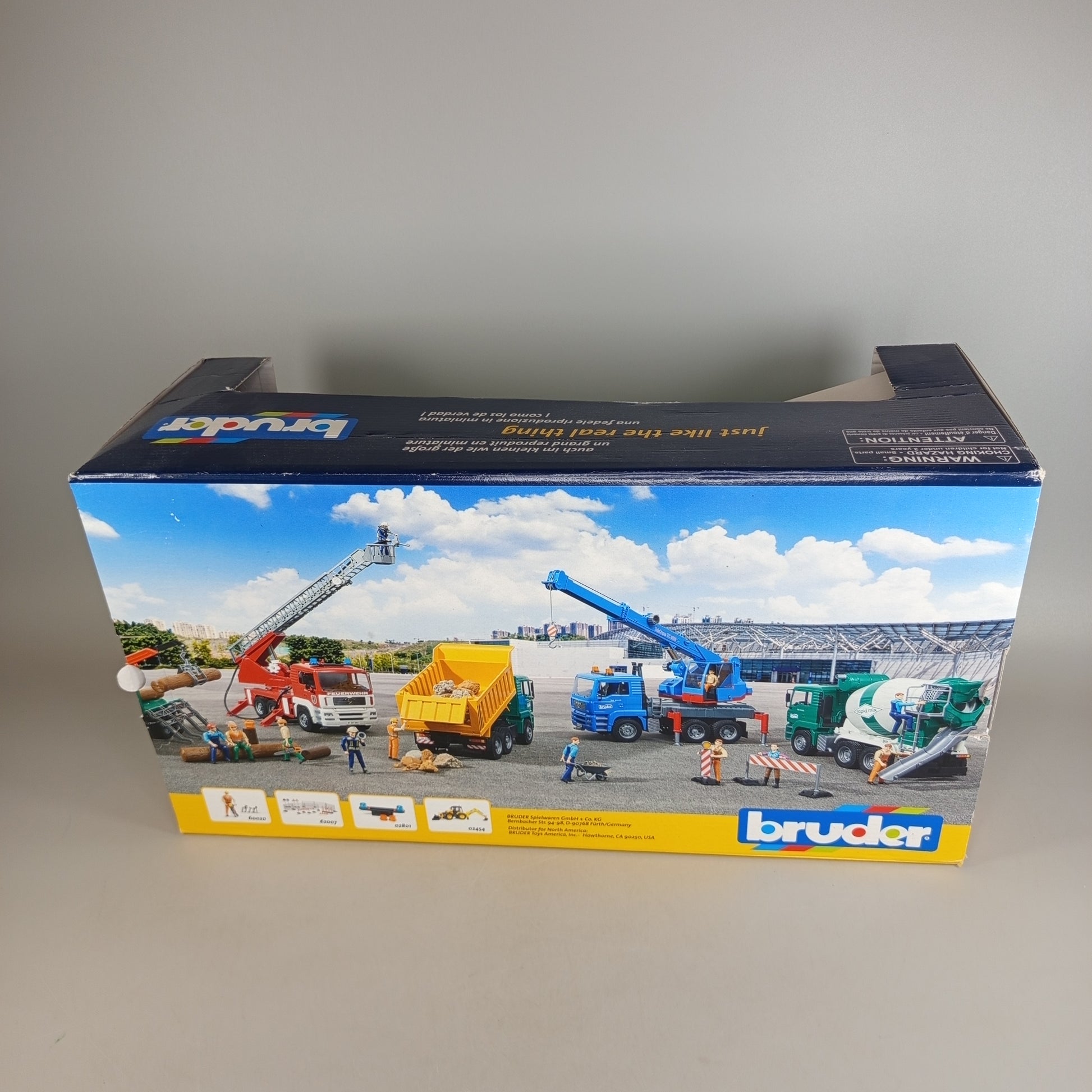 Bruder MAN TGA Betonmischer 1:16 Baustellenfahrzeug, OVP