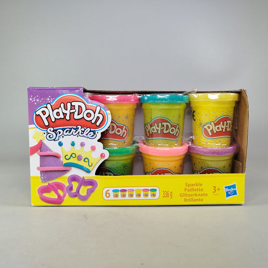 Play-Doh Sparkle Compound-Kollektion Knetset Neu
