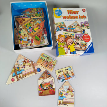 Ravensburger, Beatrix Potter Spiele-Set: Hier wohne ich, Peter Hase Memo und Feuerwehrmann Sam