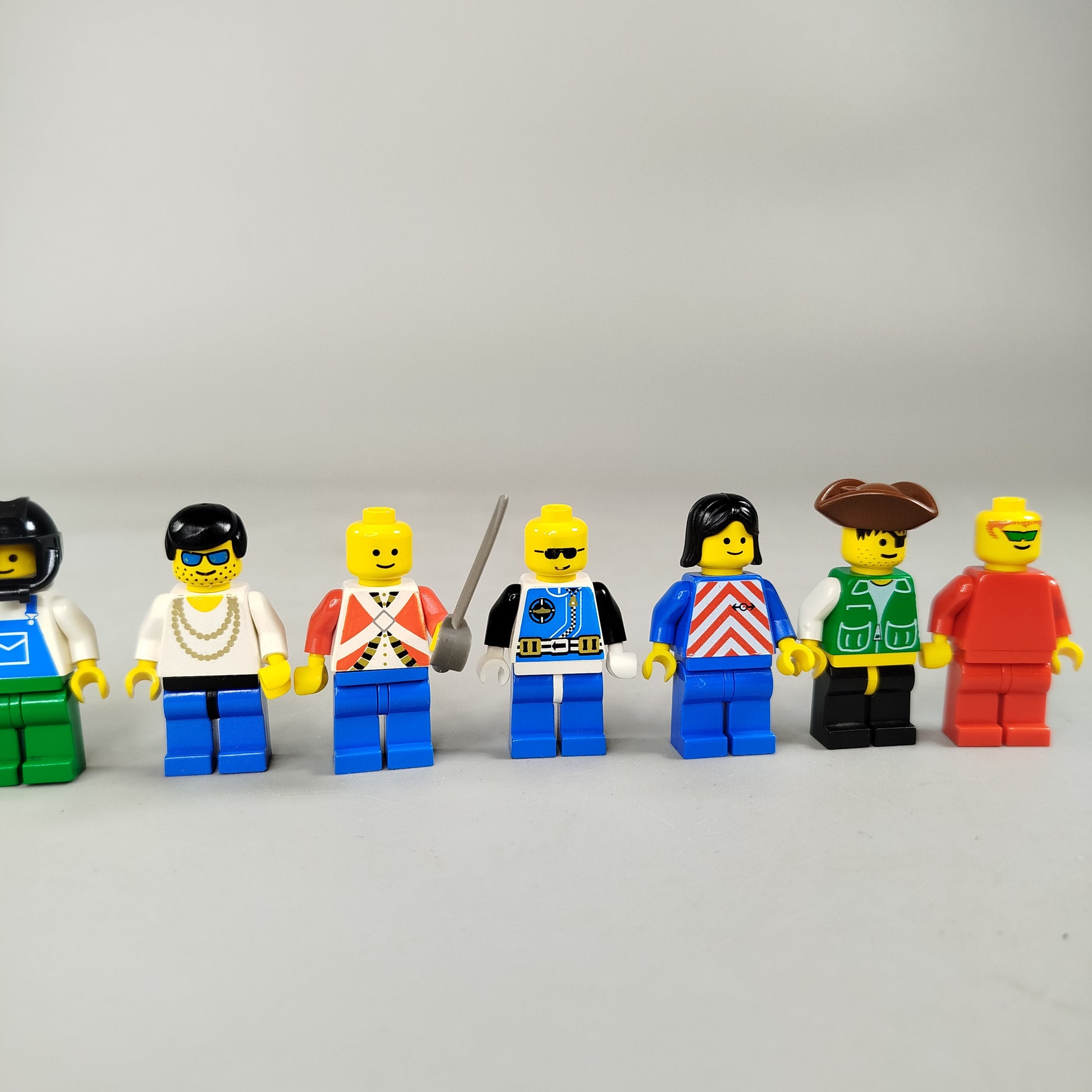 Bundle LEGO 12x Stadt & Berufe Minifiguren, gebraucht, ab 6 Jahre 