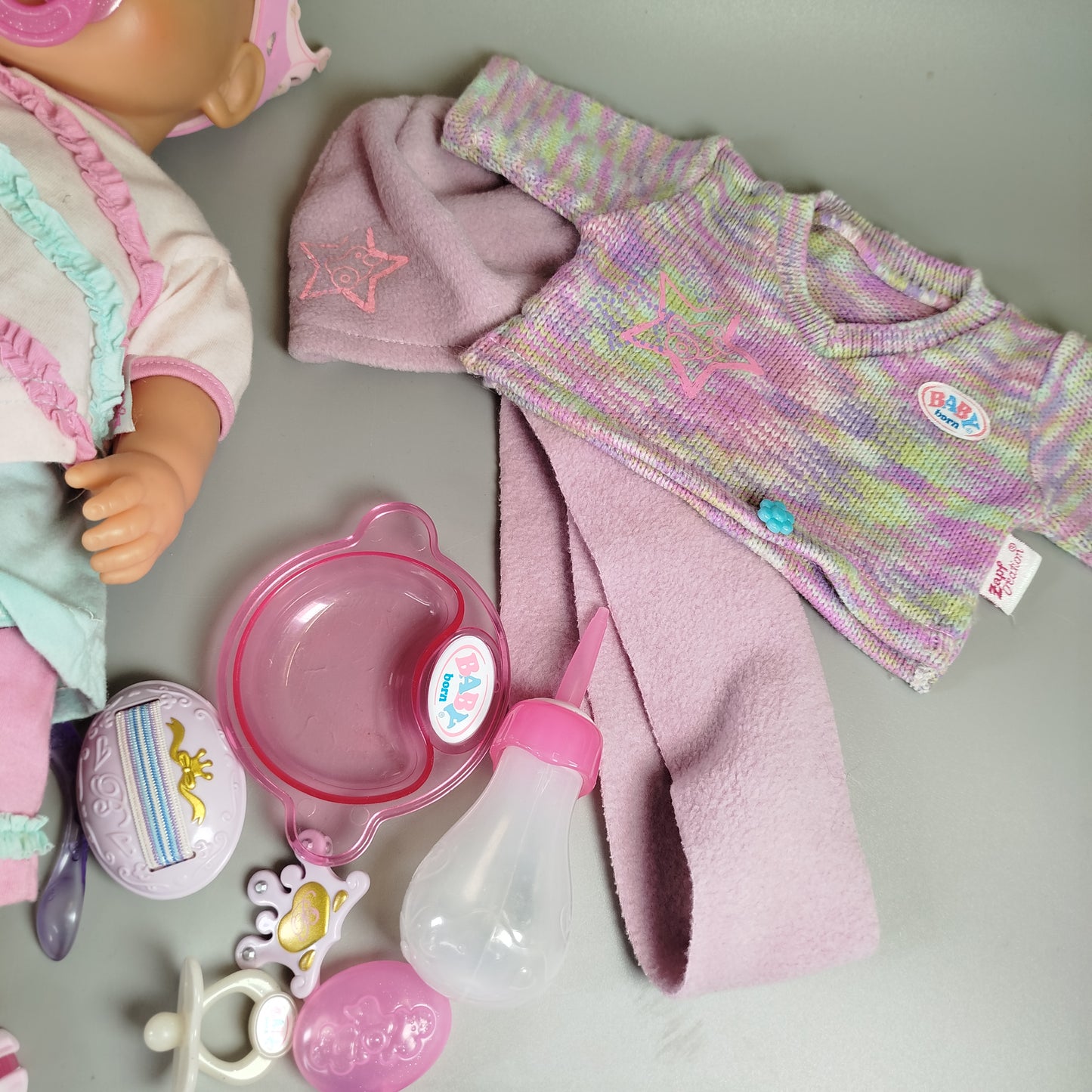 Zapf Creation BABY born Puppe – Spielset mit Zubehör