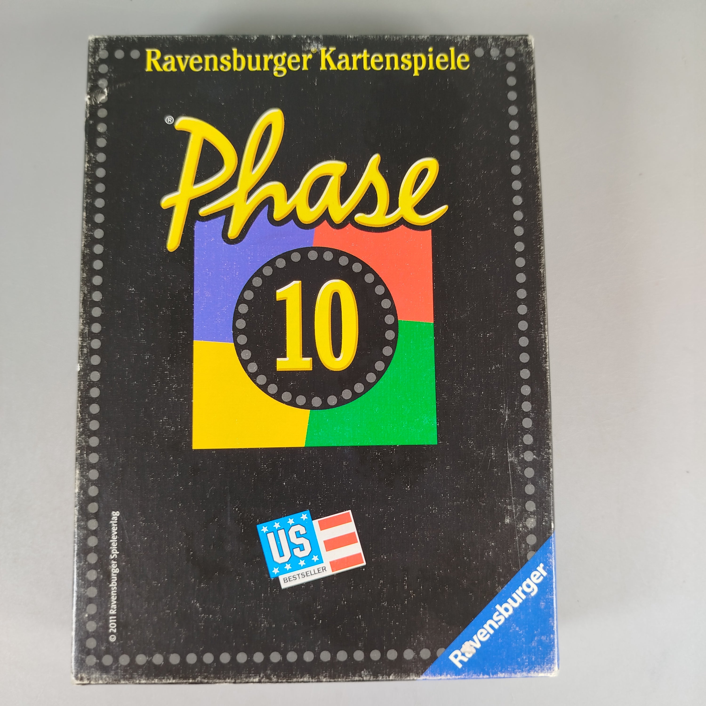 Ravensburger Kartenspiel Phase 10 – Anleitung enthalten, gebraucht