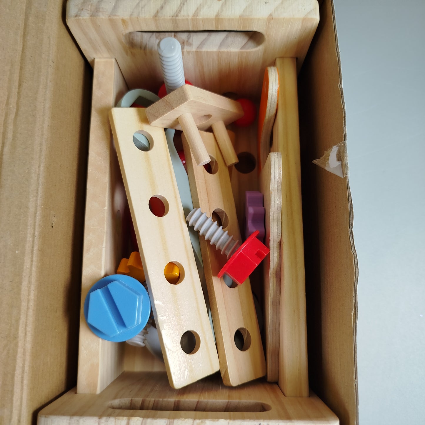 VonPlay Werkzeugkasten Set – gut erhalten, für Kinder ab 3 Jahren