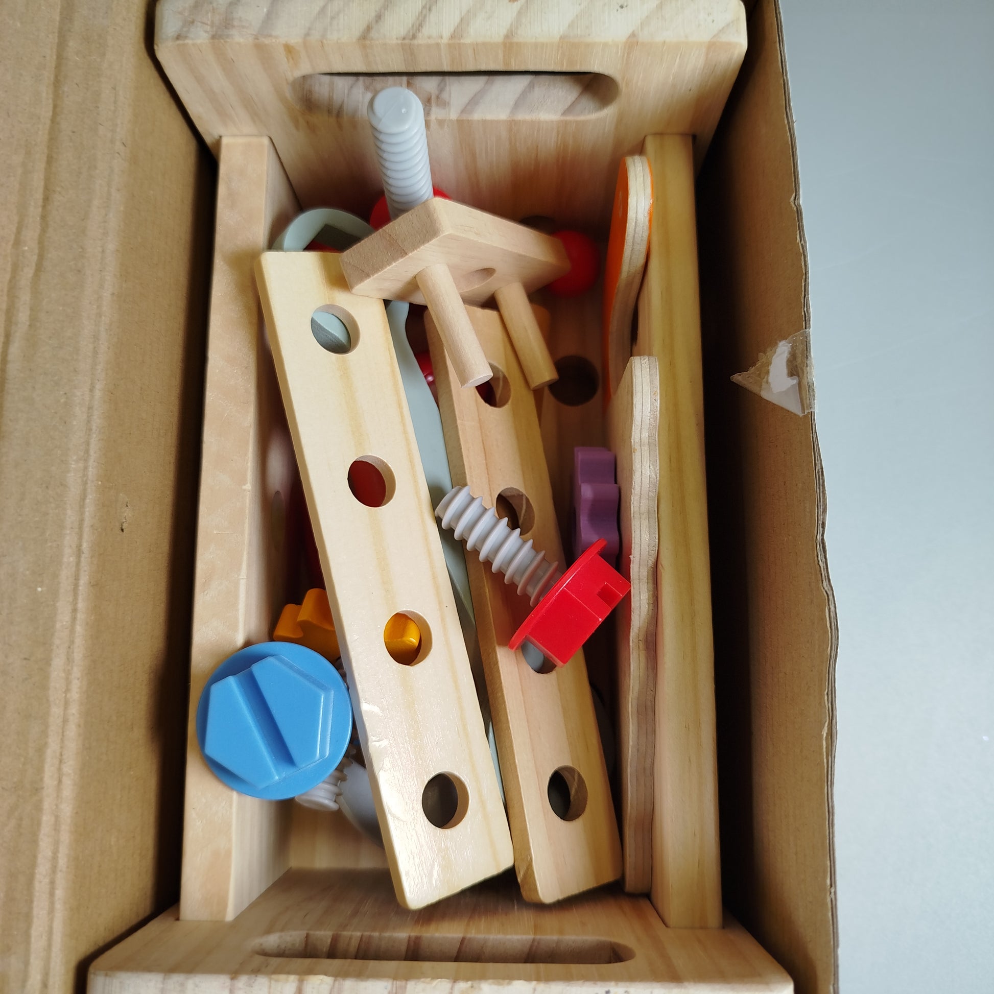 VonPlay Werkzeugkasten Set – gut erhalten, für Kinder ab 3 Jahren