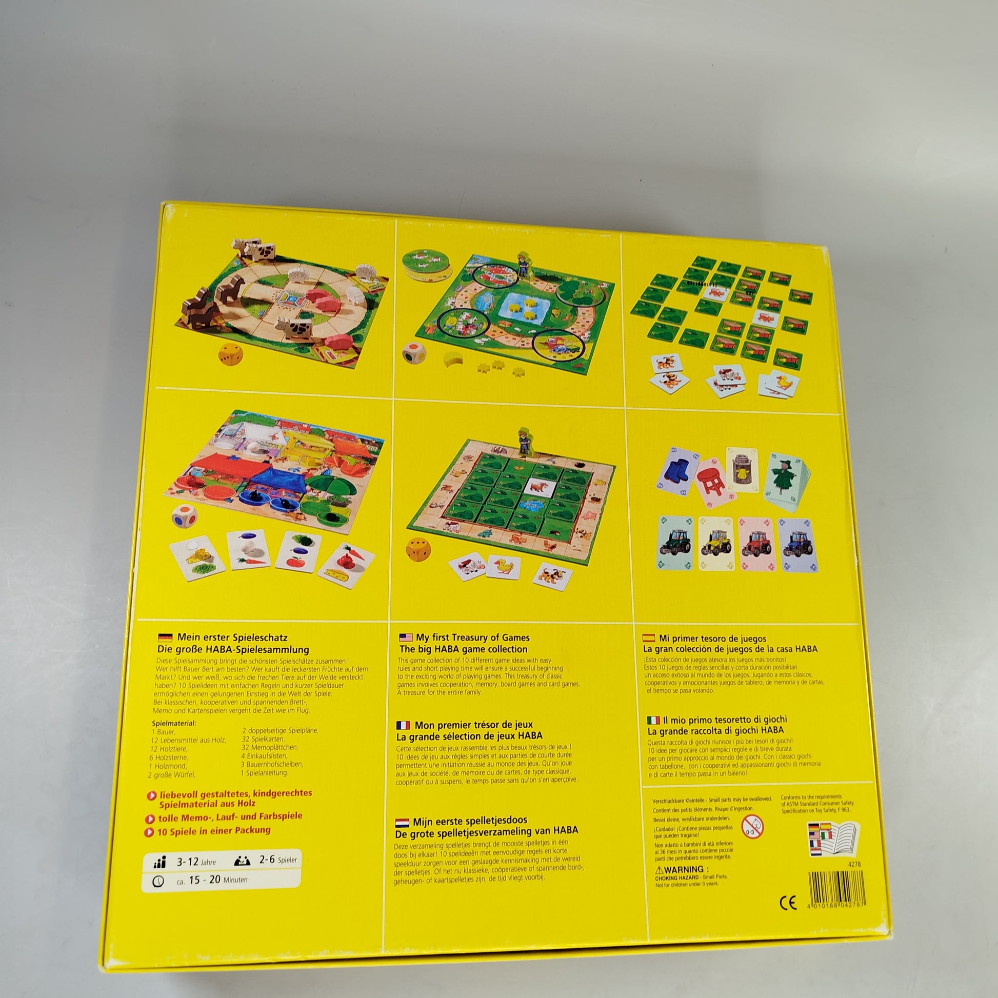 HABA Brettspiel - Mein erster Spieleschatz
