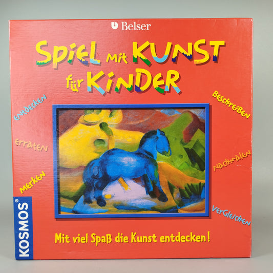 Kosmos Spiel mit Kunst für Kinder, Brettspiel, OVP
