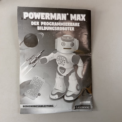 Lexibook Powerman Max ROB80DE Roboter, gebraucht, ab 3 4 5 Jahre | ✅ geprüft 