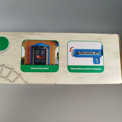 Playtive Eisenbahn Bahnhof Spielset