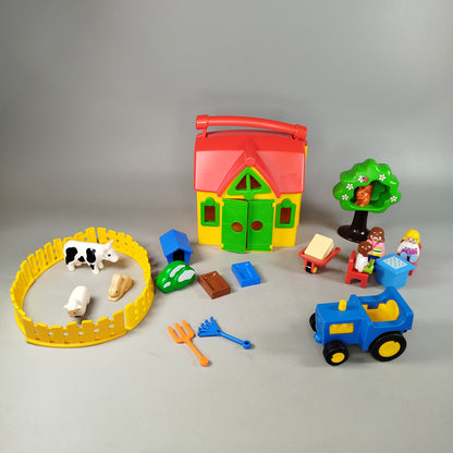 Playmobil Bundle Bauernhof Traktor, Tiere & Figuren