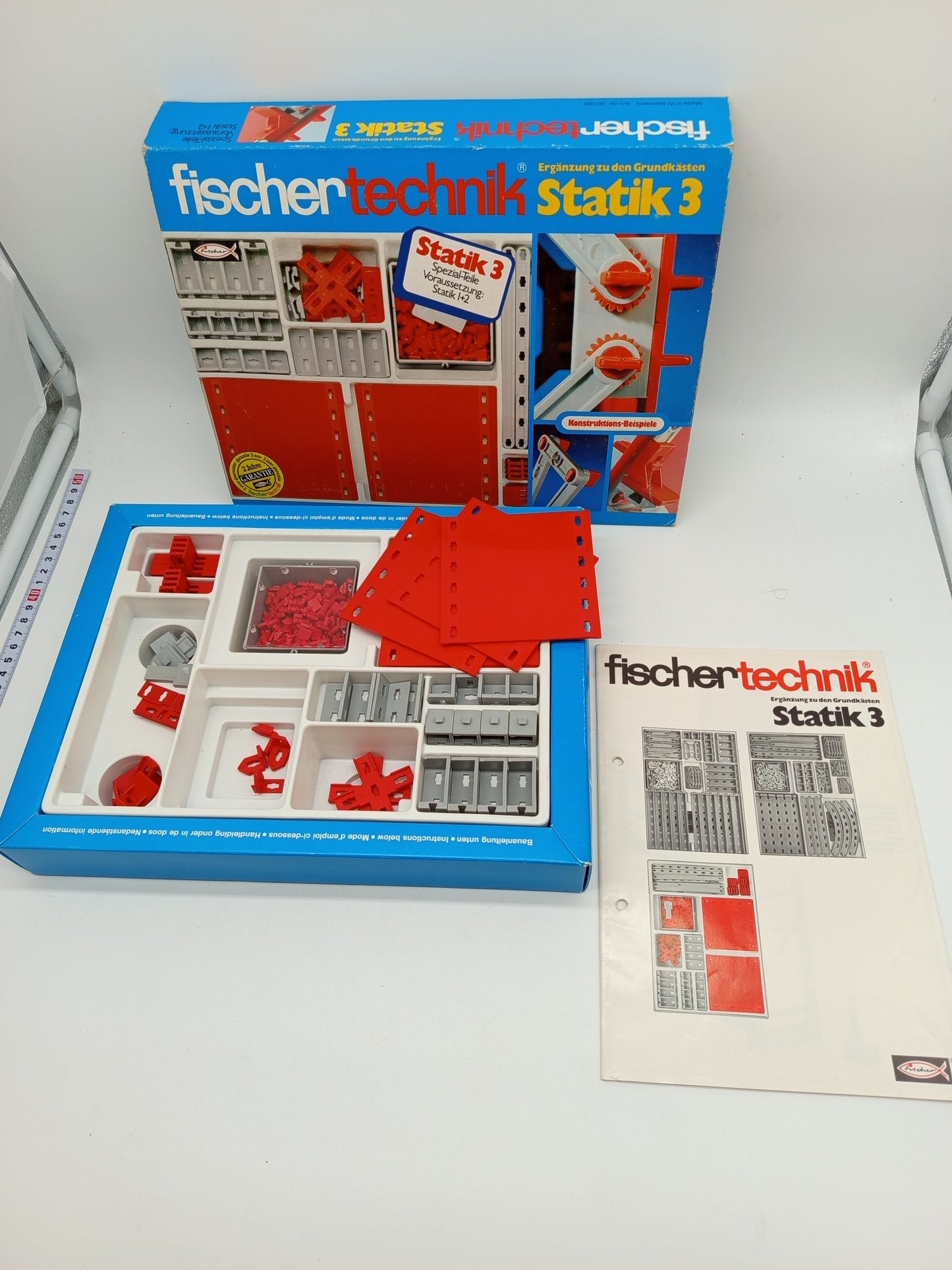 Fischertechnik Baukasten Sets – Statik & Mot Serien, vintage
