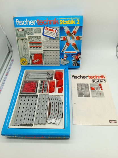Fischertechnik Baukasten Sets – Statik & Mot Serien, vintage