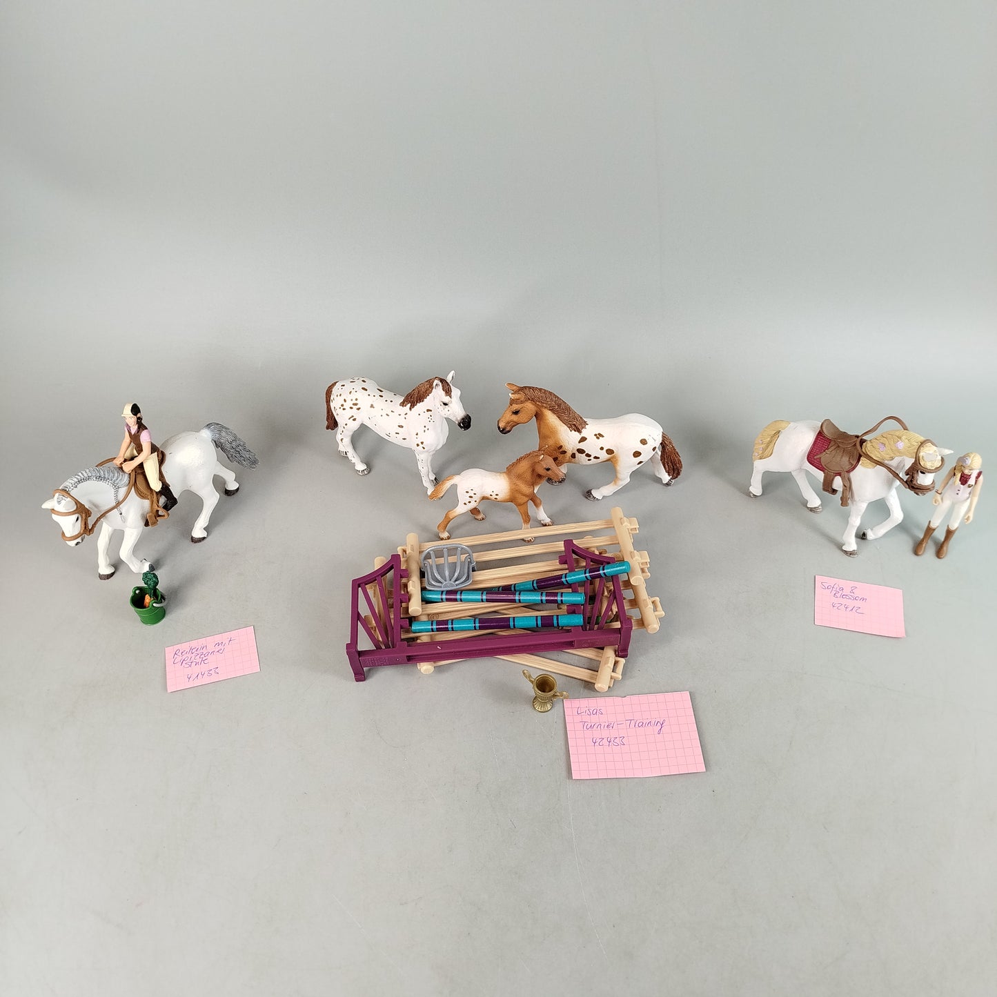 Schleich Bundle Horse Club 42412 42433 Set von 2 Pferde & Reiter ab 6 Jahre 