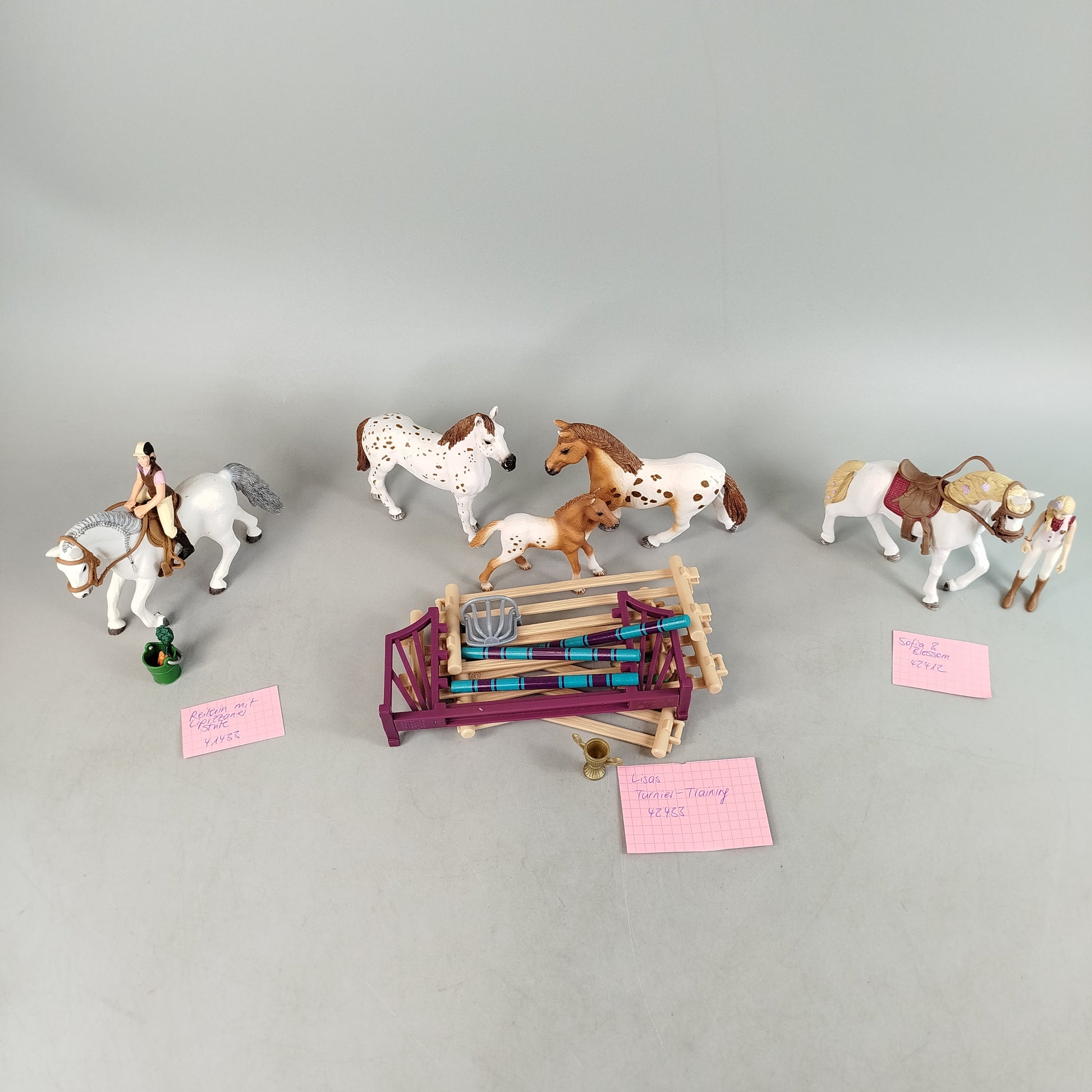 Schleich Bundle Horse Club 42412 42433 Set von 2 Pferde & Reiter ab 6 Jahre 