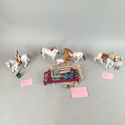 Schleich Bundle Horse Club 42412 42433 Set von 2 Pferde & Reiter ab 6 Jahre 