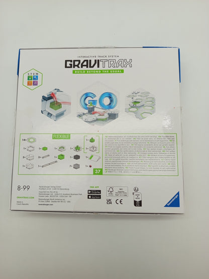 Ravensburger GraviTrax GO Flexible Kugelbahn Set 37 Teile, neu