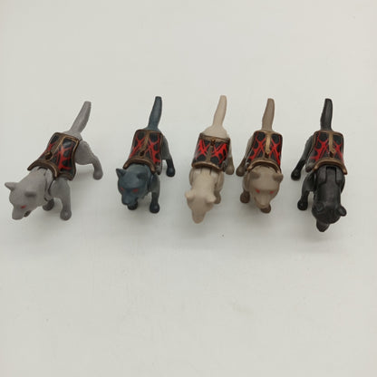 Playmobil Ritter Figuren Set – mit Wölfen, Schlitten & Katapult 