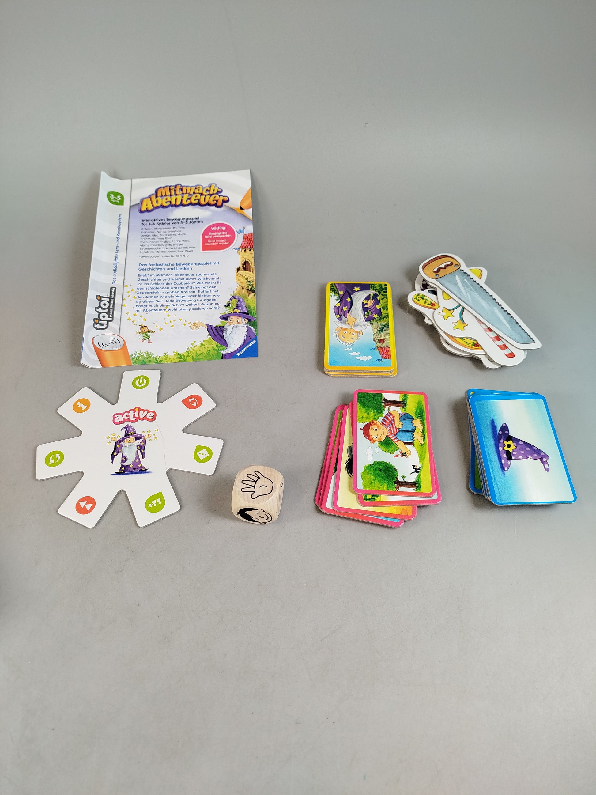 Ravensburger Mitmach-Abent. 00076 Spiel,gebraucht, ab 3 4 5 Jahre | ✅ geprüft 