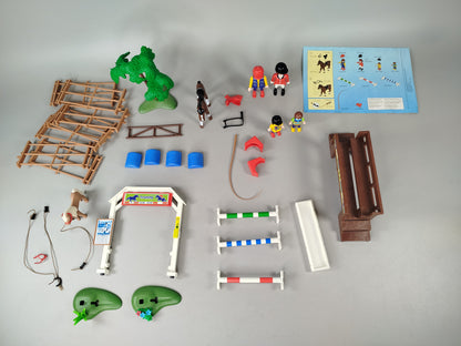 Playmobil Pferdetraining 4185 – Reitset mit Figuren & Zubehör, OVP