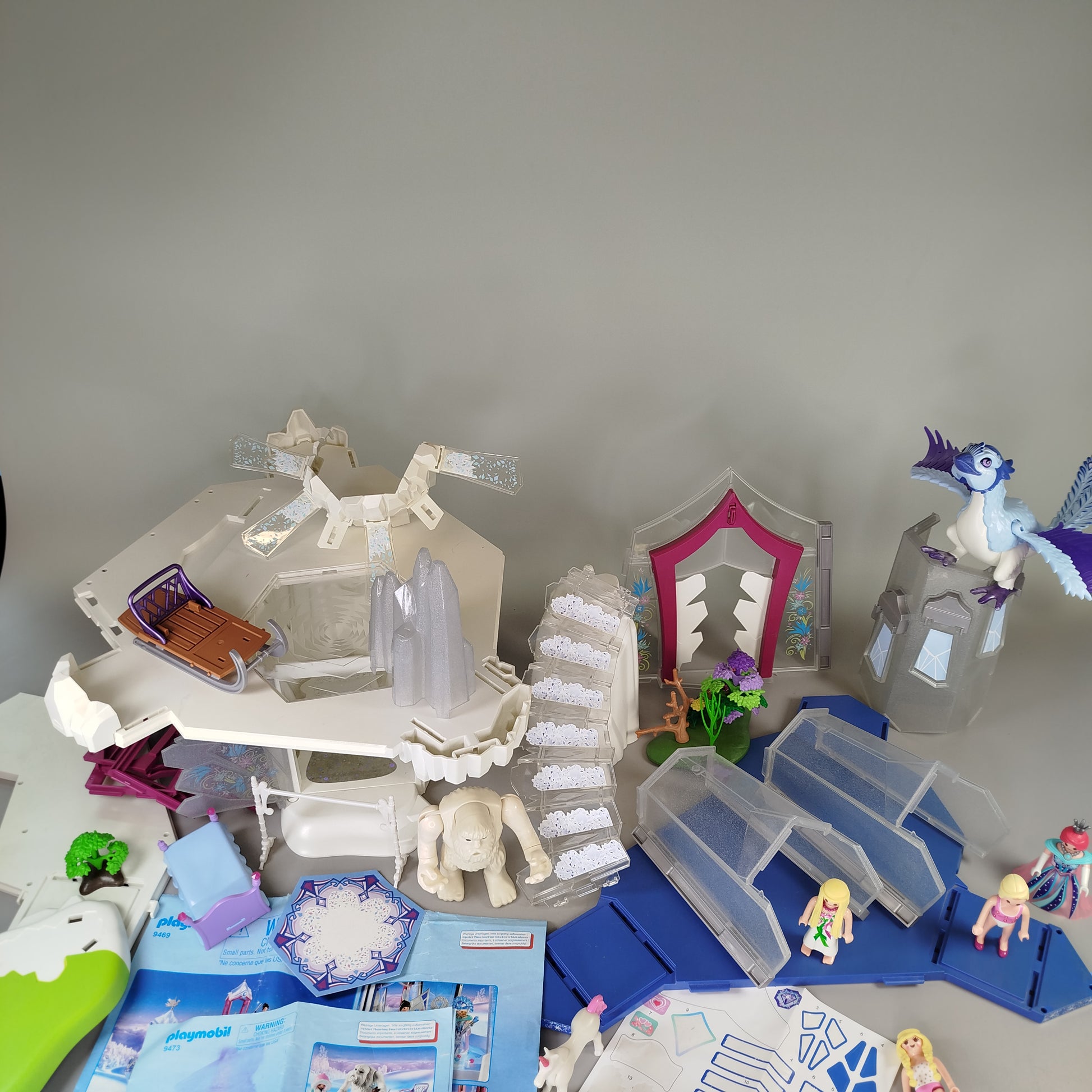 Playmobil Magic Kristallpalast 9469 & Kristalltor 9473 Set, gut
