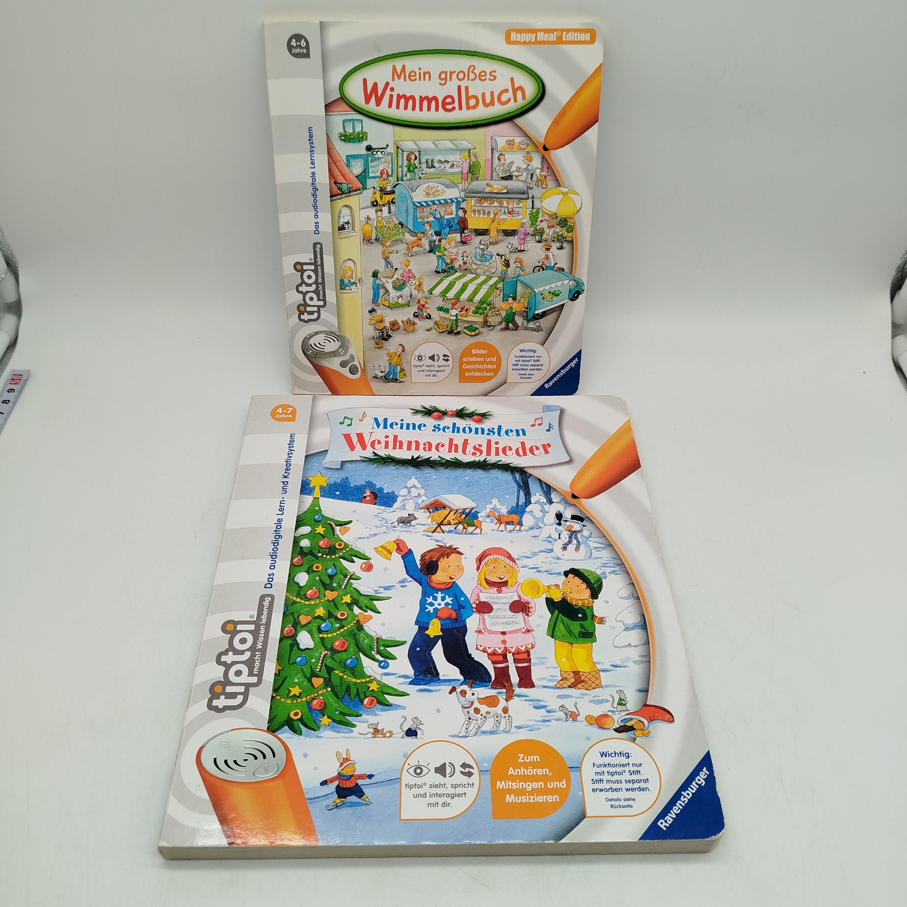 Ravensburger Bundle Tiptoi Set von 2 Bücher ab 3 4 5 Jahre | ✅ geprüft 