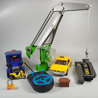 Playmobil Großes Playmobil Konvolut 6 kg - Fahrzeuge, Figuren, Zubehör