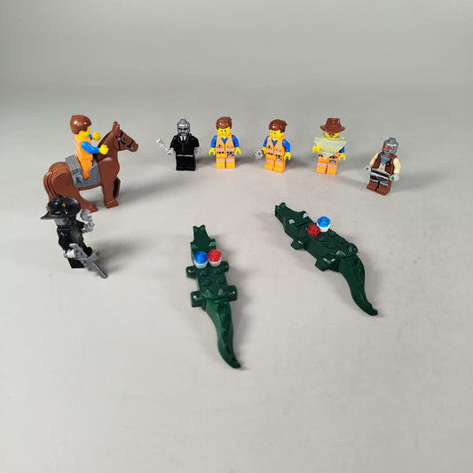 LEGO Bundle LEGO Movie Set von 10 Minifiguren & Tiere