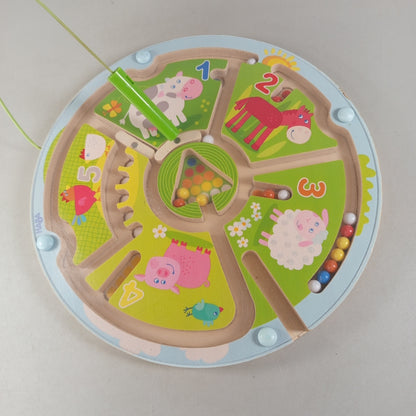 HABA Magnetlabyrinth Holzspiel, wie neu, ab 3 4 5 Jahre | ✅ geprüft 