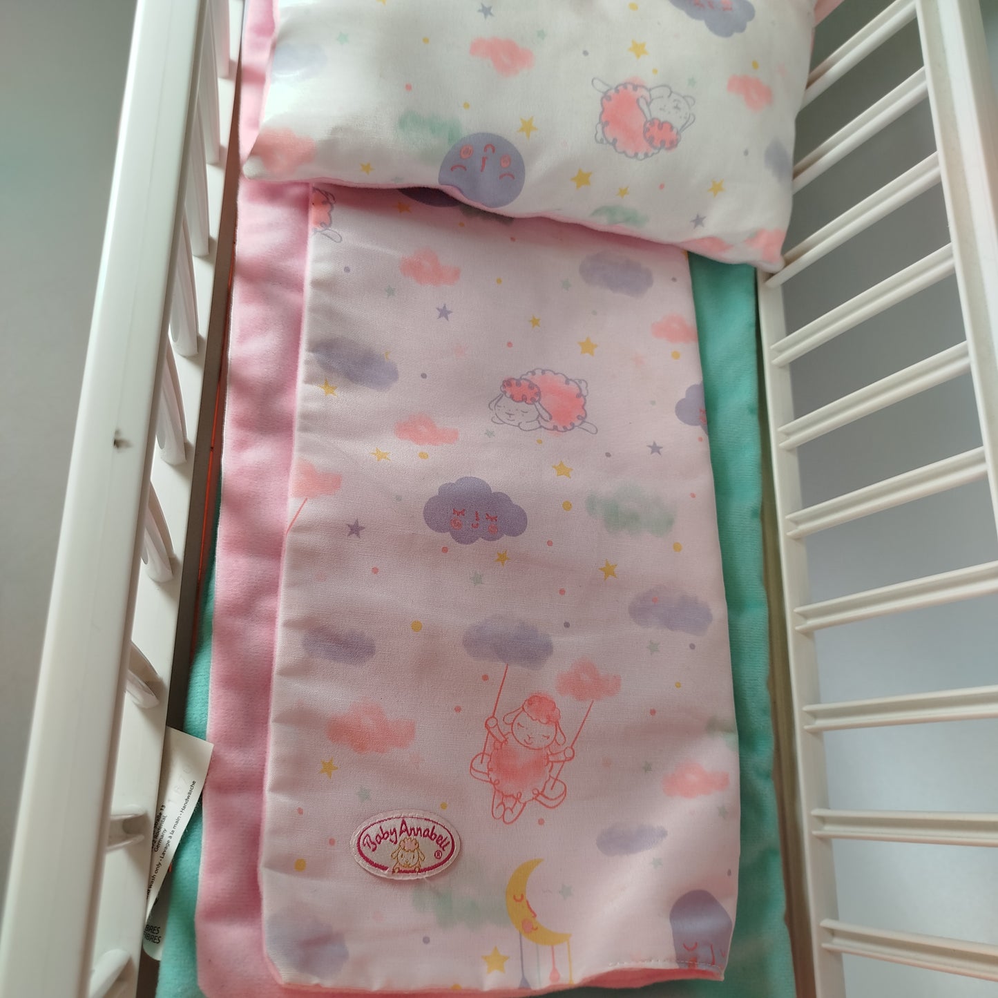 Baby Annabell Puppenwiege mit Schaukel­funktion & Bettset