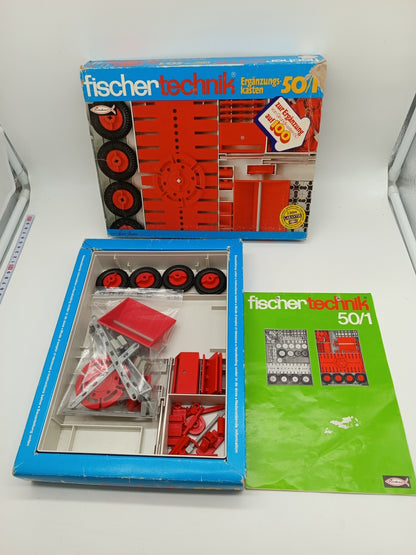 Fischertechnik Baukasten Sets – Statik & Mot Serien, vintage