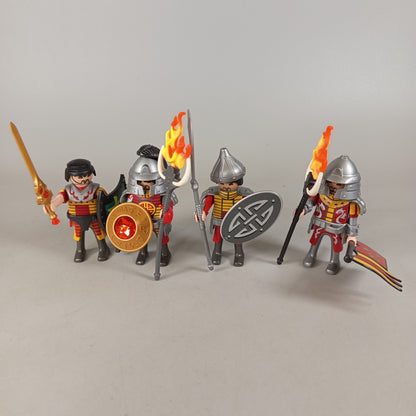 Playmobil Bundle Set von 17 Ritter & Drachen Figuren
