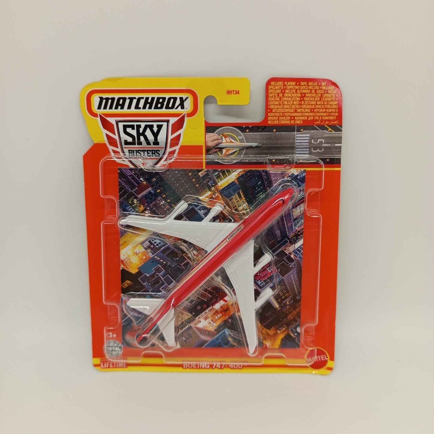 Matchbox Sky Busters Set von 2 – Boeing 747 & SpaceX Dragon, OVP, neu