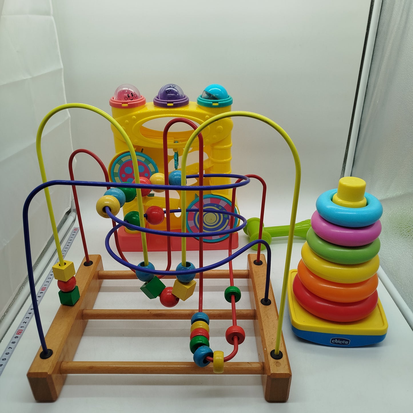 Chicco Bundle Motorik Set von 3 Kugelbahn & Ringe