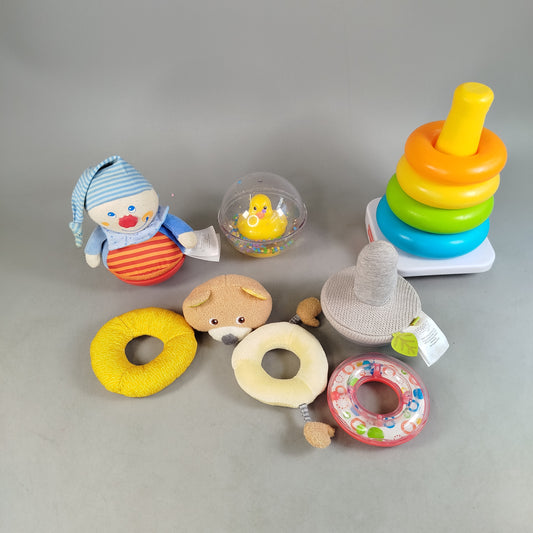 Haba & Fisher-Price Bundle Rassel & Stapelturm