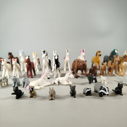 Playmobil Bundle Tiere Set von 49 Figuren & Mensch