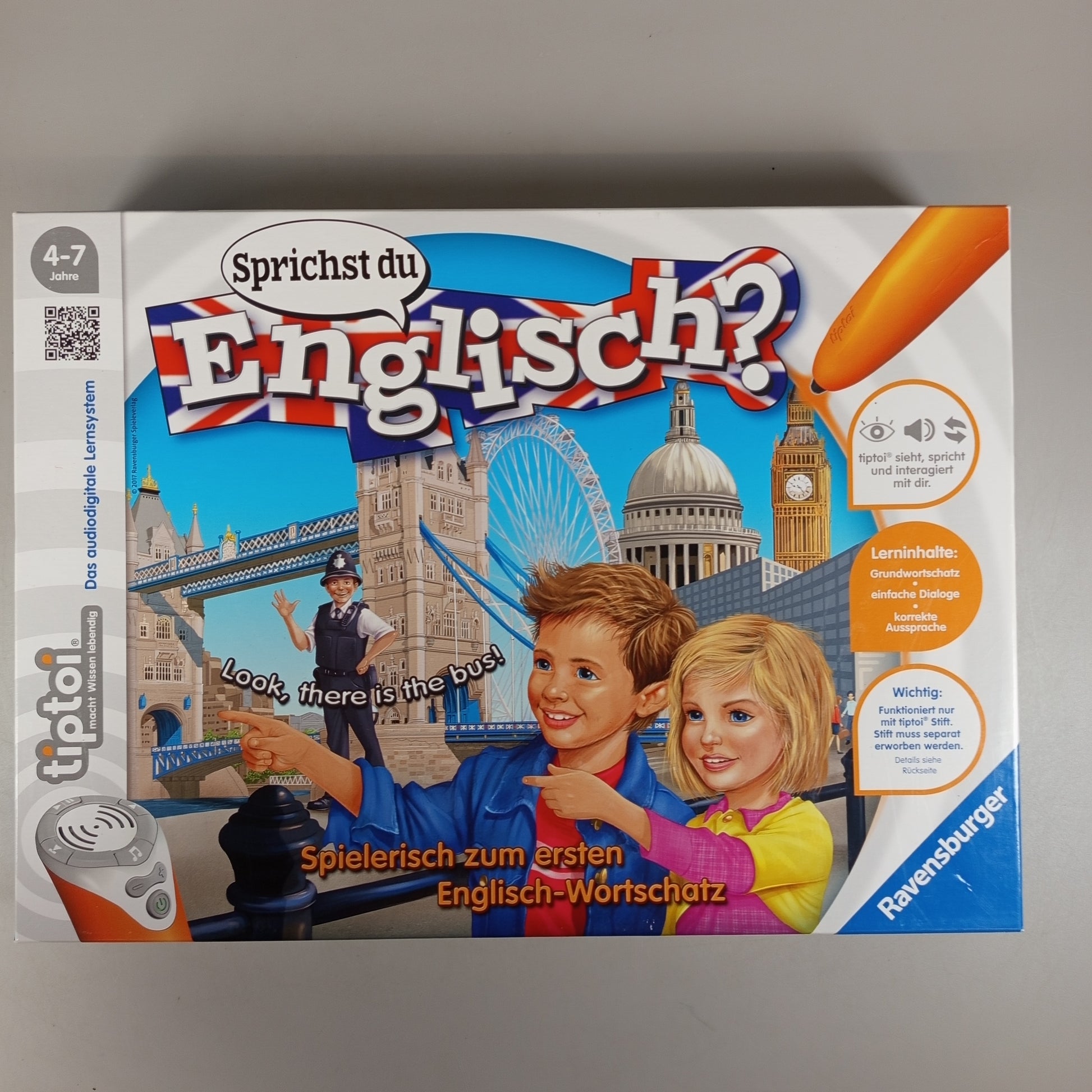 Ravensburger tiptoi Lernspiel – Sprichst du Englisch?, OVP