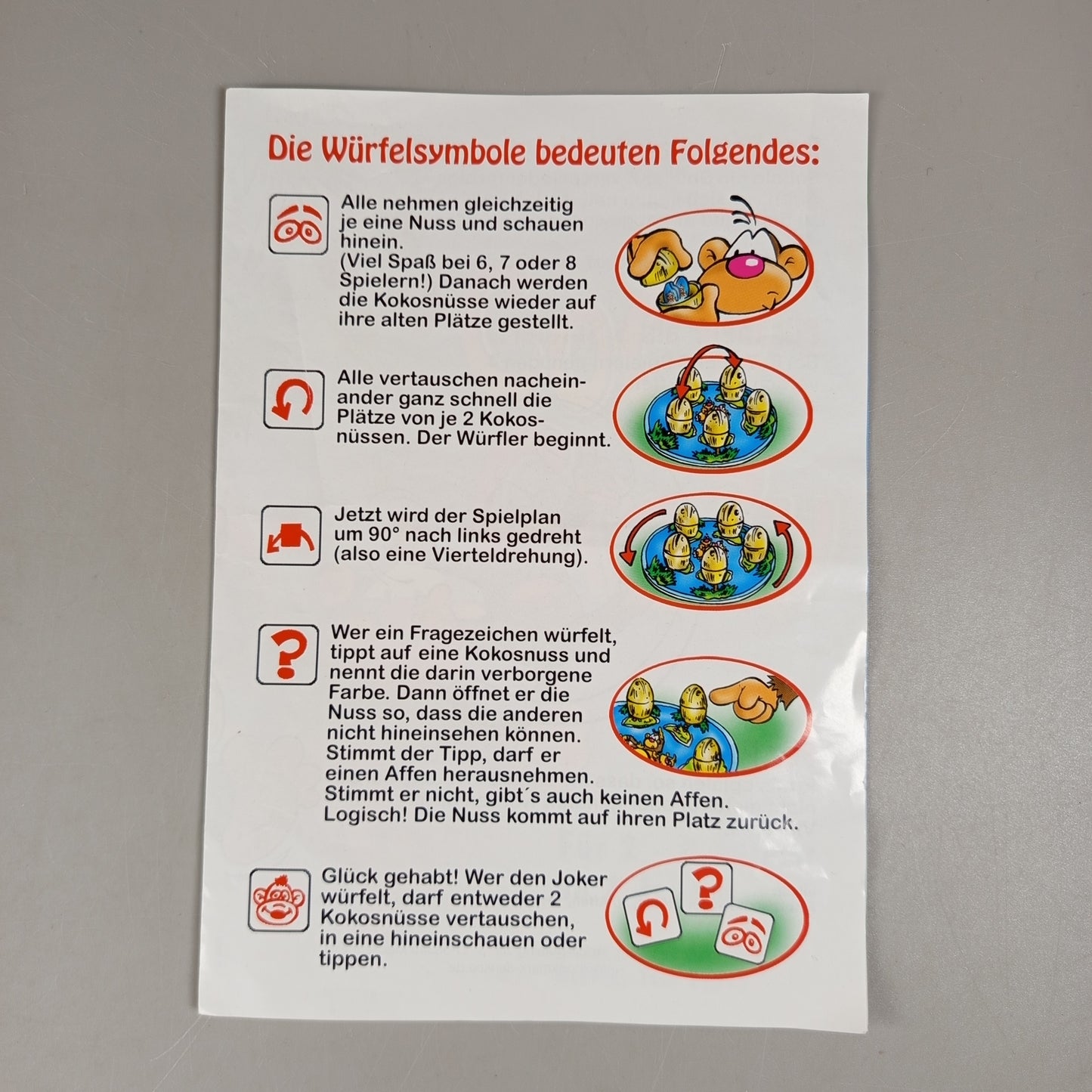 Bookmark Verlag Coco Crazy Gesellschaftsspiel, gebraucht, ab 6 Jahre 