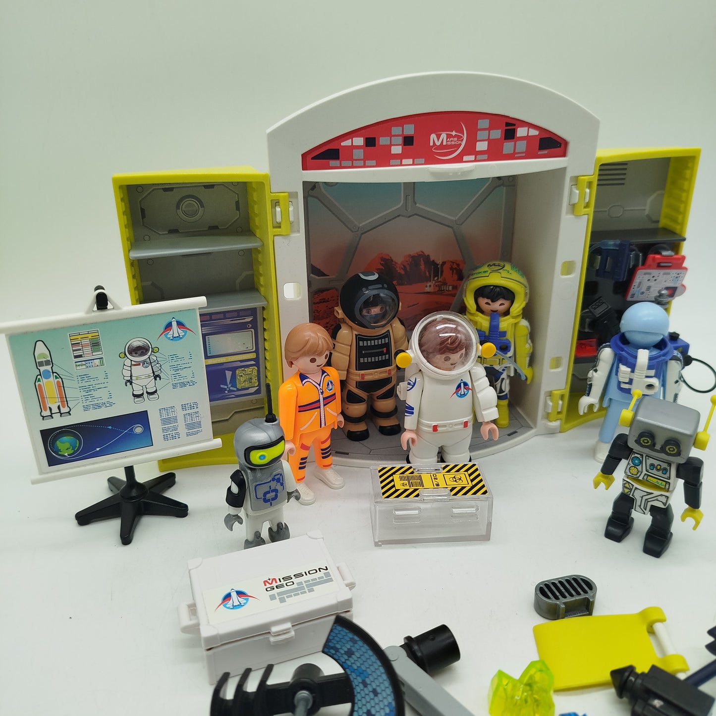 Playmobil Raumstation Spielbox 70307, gebraucht, ab 3 4 5 Jahre | ✅ geprüft 