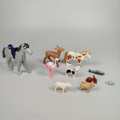 Playmobil Tierfiguren - Bauernhof, Wildtiere & mehr - 10er Set