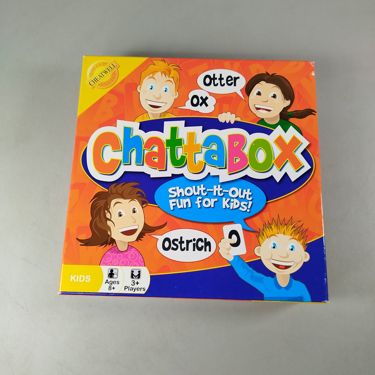 Cheatwell Games Chattabox Wortspiel, neuwertig, ab 6 7 8 Jahre | ✅ geprüft 