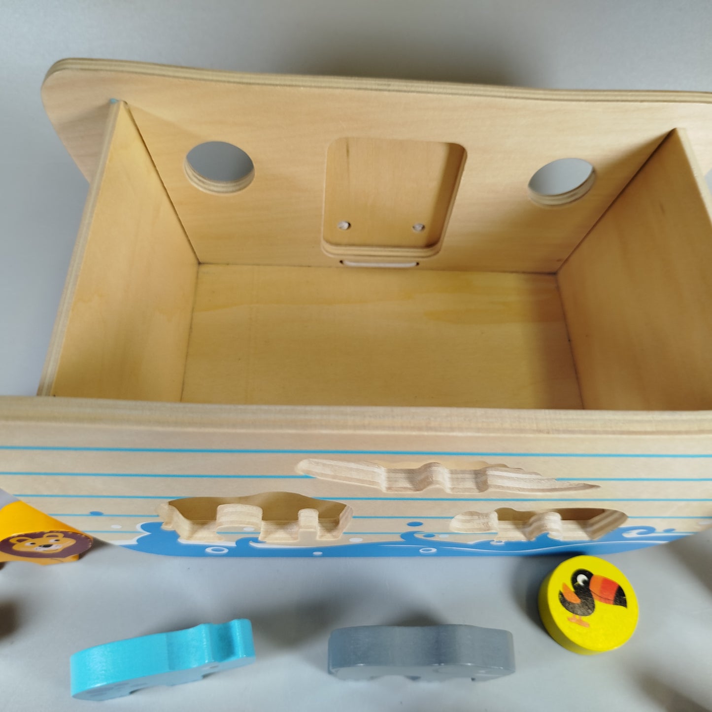 Holz-Arche Noah Spielset – 16 Figuren & Tiere, sehr gut